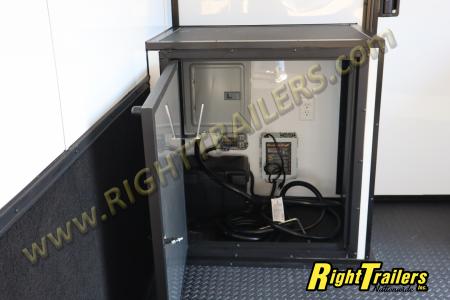 New 2026 8.5X34 ANVIL RACE TRAILER - Bathroom Package!