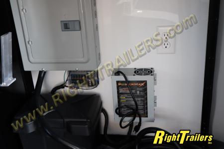 New 2026 8.5X34 ANVIL RACE TRAILER - Bathroom Package!