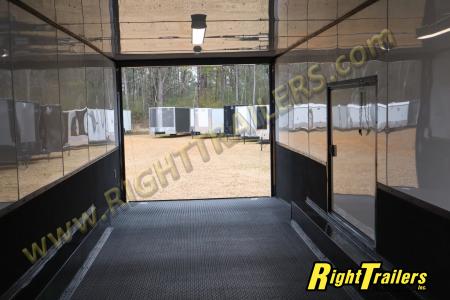 New 2026 8.5X34 ANVIL RACE TRAILER - Bathroom Package!