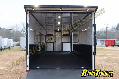 New 2026 8.5X34 ANVIL RACE TRAILER - Bathroom Package!