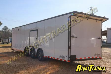 New 2026 8.5X34 ANVIL RACE TRAILER - Bathroom Package!