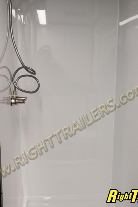 New 2026 8.5X34 ANVIL RACE TRAILER - Bathroom Package!
