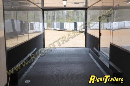 New 2026 8.5X34 ANVIL RACE TRAILER - Bathroom Package!