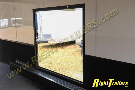 New 2026 8.5X34 ANVIL RACE TRAILER - Bathroom Package!
