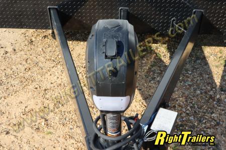 New 2026 8.5X34 ANVIL RACE TRAILER - Bathroom Package!