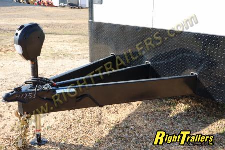New 2026 8.5X34 ANVIL RACE TRAILER - Bathroom Package!