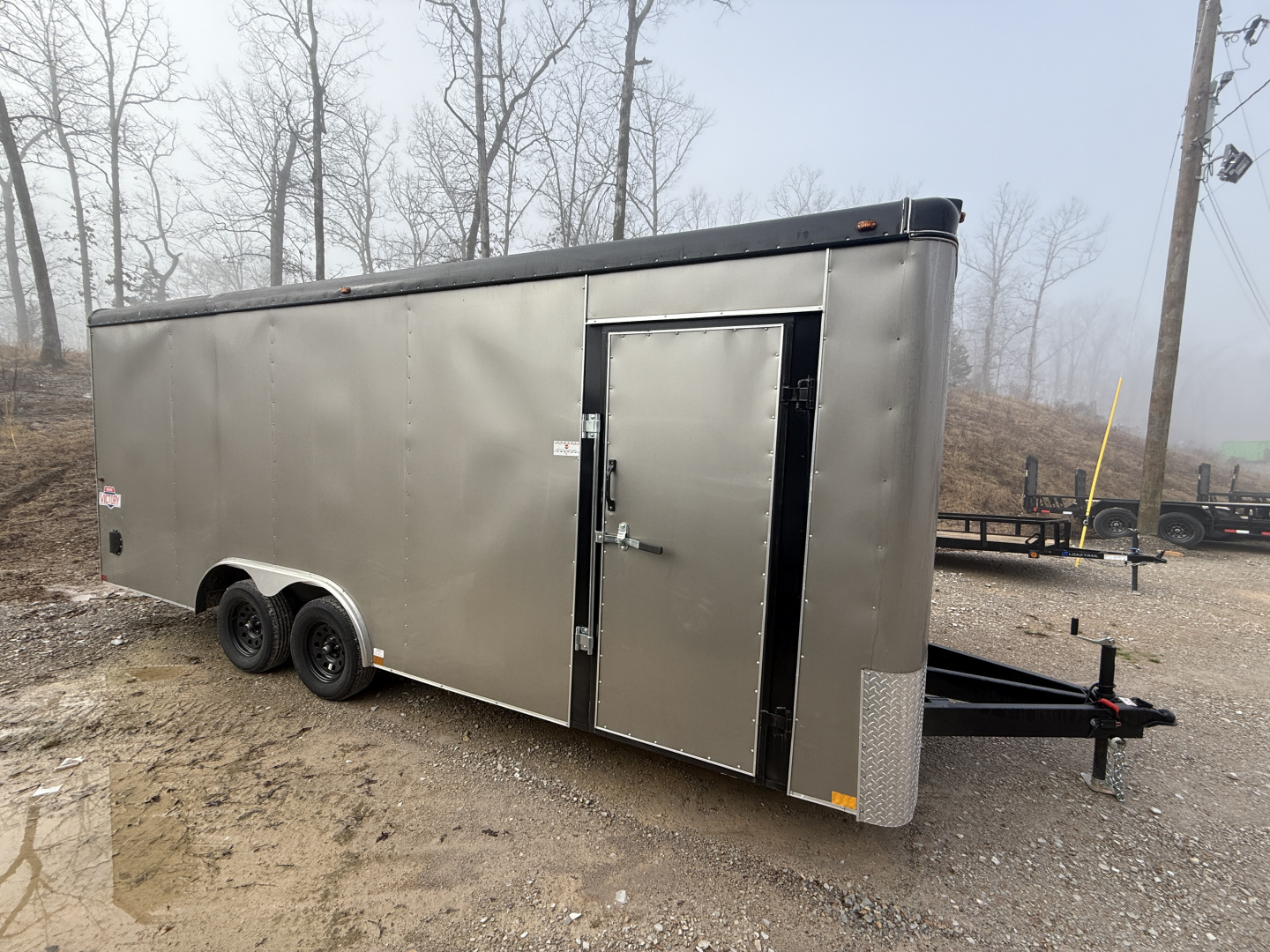 Used 2025 Interstate Trailers 8.5X20 USED 7K GVWR 7 1/2 FT INTERIOR HEIGHT Cargo / Enclosed Trailer