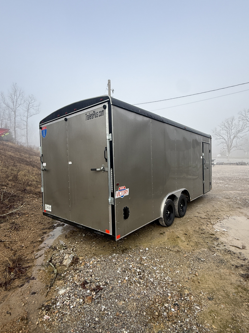 Used 2025 Interstate Trailers 8.5X20 USED 7K GVWR 7 1/2 FT INTERIOR HEIGHT Cargo / Enclosed Trailer