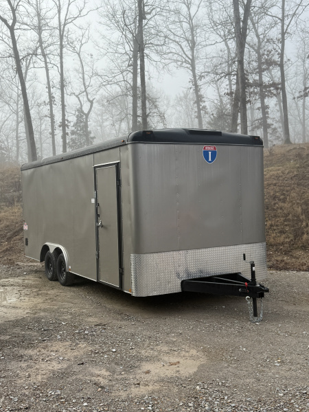 Used 2025 Interstate Trailers 8.5X20 USED 7K GVWR 7 1/2 FT INTERIOR HEIGHT Cargo / Enclosed Trailer