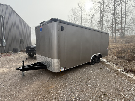 Used 2025 Interstate Trailers 8.5X20 USED 7K GVWR 7 1/2 FT INTERIOR HEIGHT Cargo / Enclosed Trailer