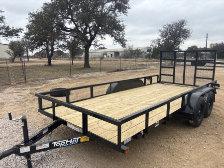 New 2026 Top Hat Trailers LDX Utility Trailer