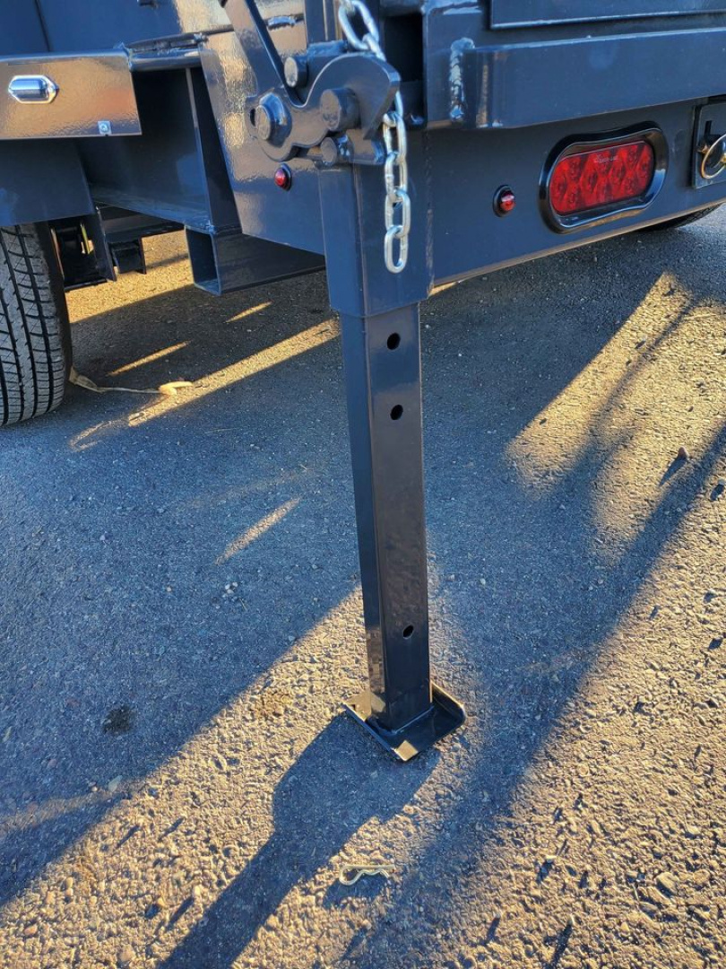New 2026 Lamar 7x16 21k Dump Trailer w/Telescopic Lift