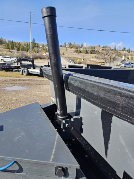 New 2026 Lamar 7x16 21k Dump Trailer w/Telescopic Lift