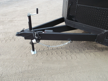 New 2026 Covered Wagon Trailers 8.5x20 Cargo / Enclosed Trailer / Car Hauler / 5200# Axles / 7ft Interior / 60" Triple Tube Tongue / 48" RV Door / Extra Wide Ramp / .080 Black Skin / Black Out Package