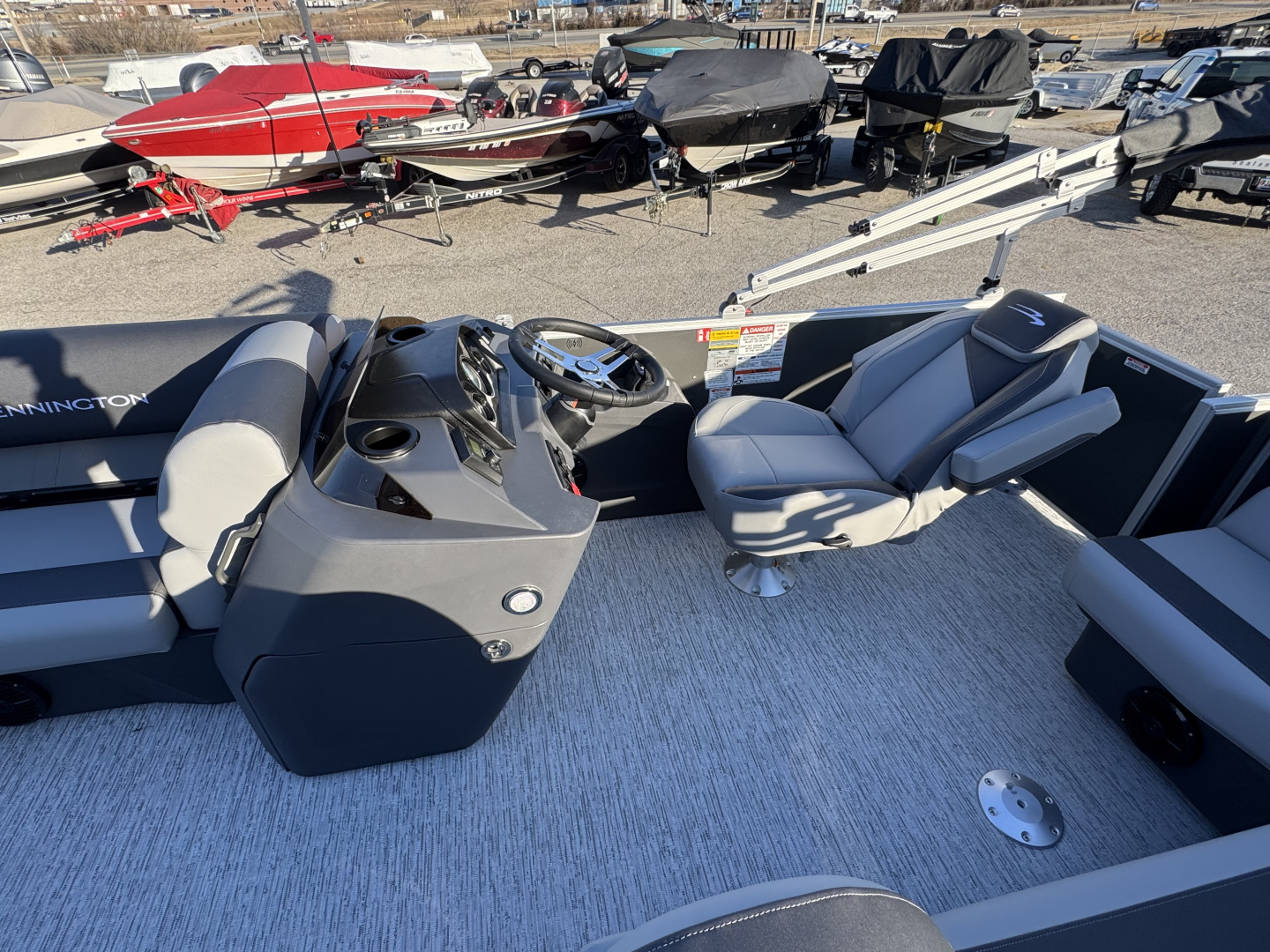 New 2026 Bennington 168 S Series Cruise Pontoon Boat ***Electric Motor***