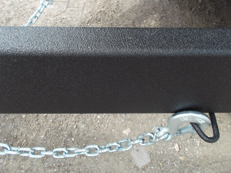 New 2026 Covered Wagon Trailers 7x16 Cargo Trailer / Enclosed Trailer / 7ft Int / Extra Wide Ramp / 48" RV Side Door / .080 SILVER Poly Core / Black Out Package / Slant V-Nose / Rear Spoiler w/ LED Loading Lights