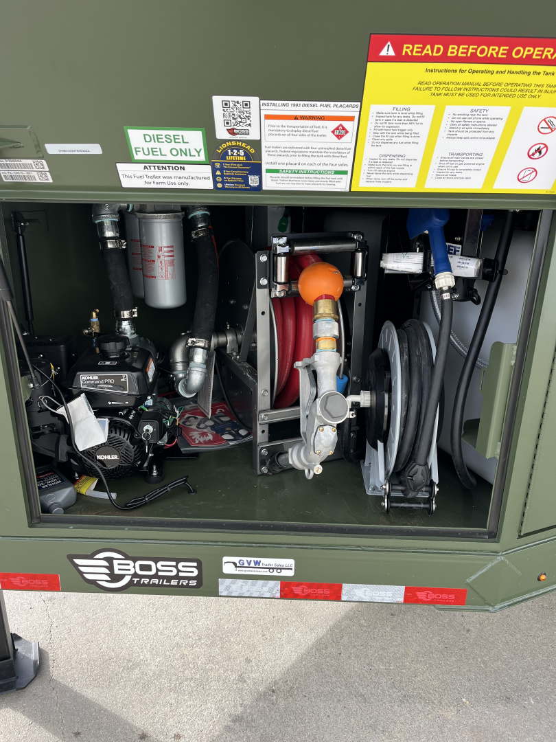 New 2026 Boss Trailers FT990 Fuel Trailer