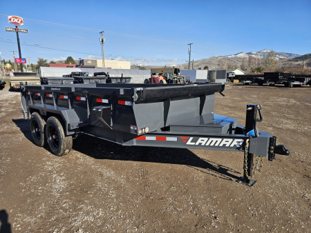 New 2026 Lamar 7x14 14k Dump Trailer