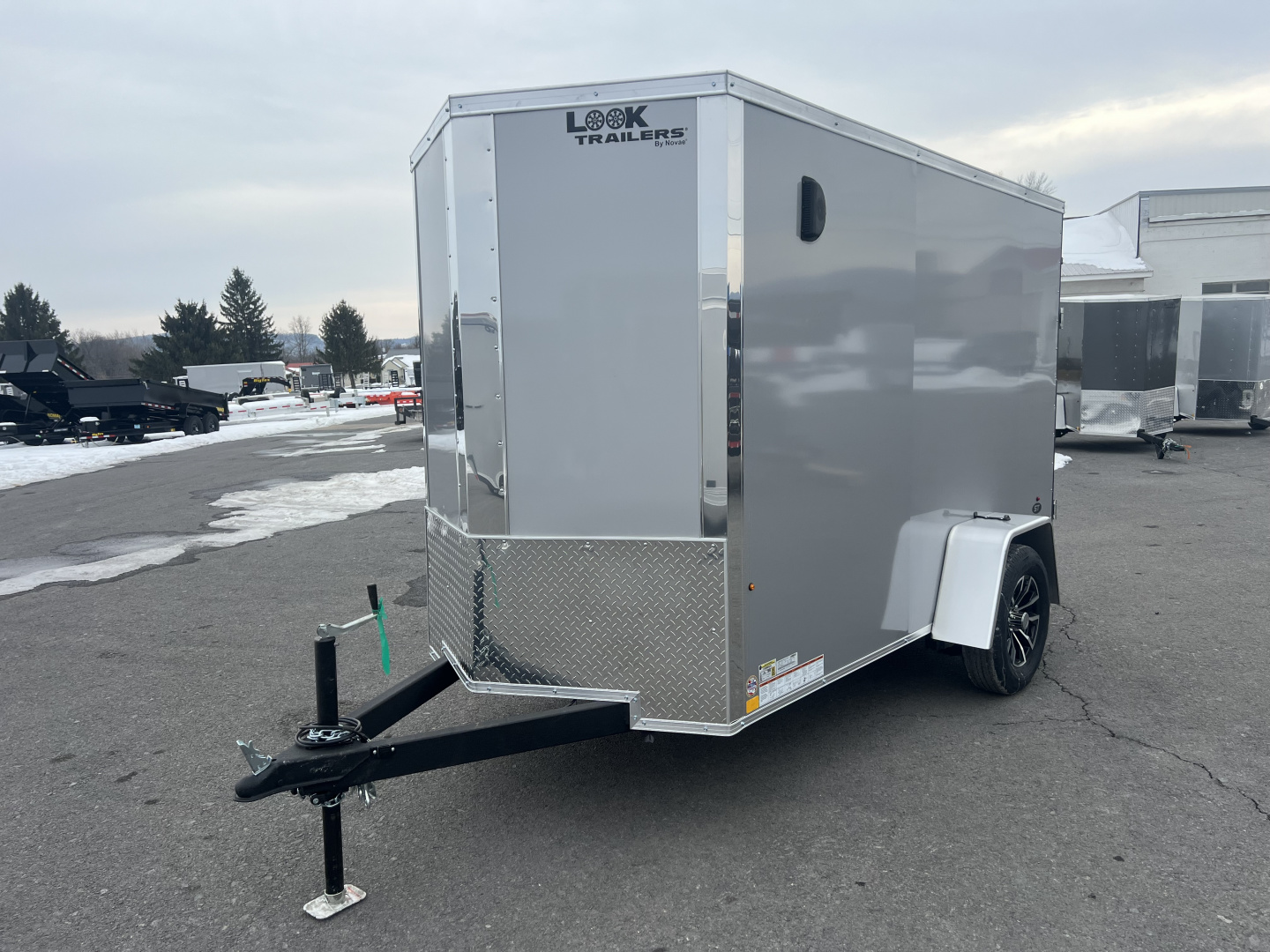 New 2026 Look Trailers 5x10 3K ST-DLX RAMP DOOR Cargo / Enclosed Trailer