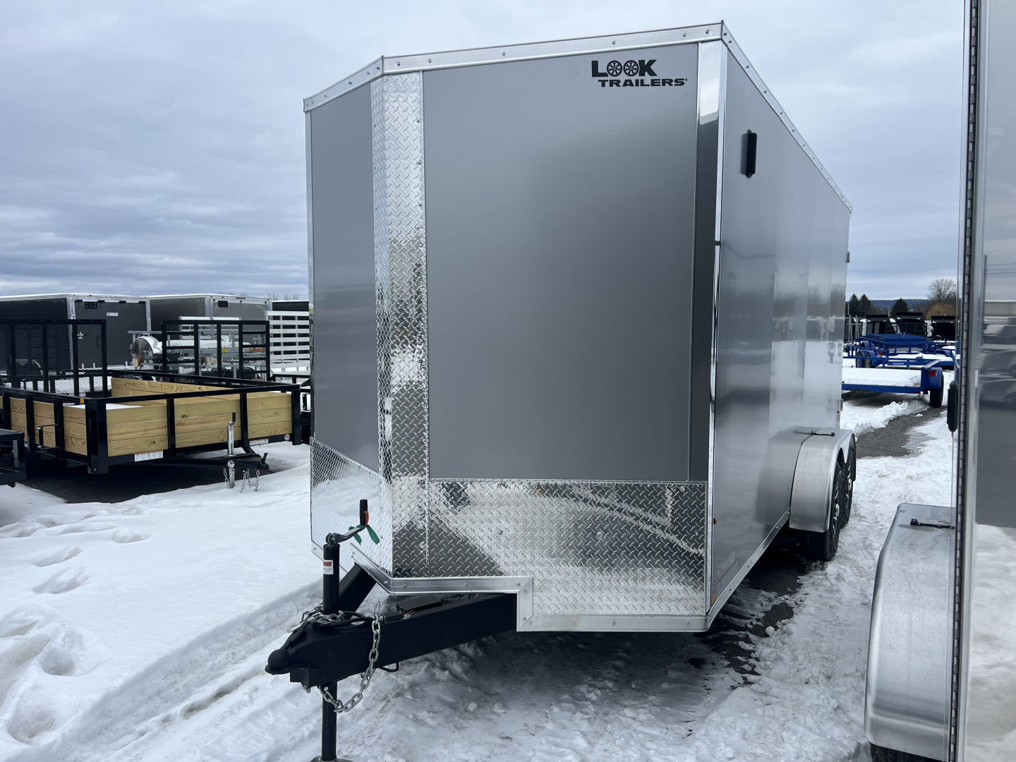 New 2025 Look Trailers 7X16 10K Element SE BARN DOOR Cargo / Enclosed Trailer