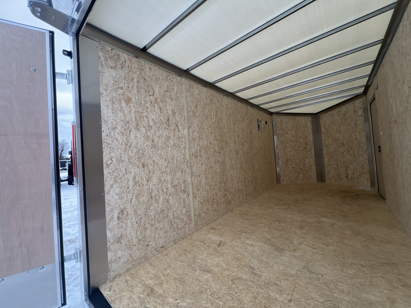 New 2025 Look Trailers 7X16 10K Element SE BARN DOOR Cargo / Enclosed Trailer