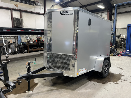 New 2026 Look Trailers 5X8 3K ST-DLX BARN DOOR Cargo / Enclosed Trailer