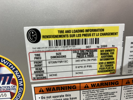 New 2026 Look Trailers 5X8 3K ST-DLX BARN DOOR Cargo / Enclosed Trailer