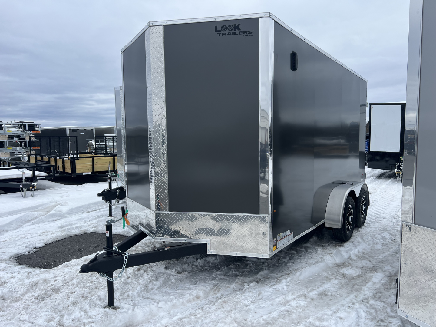 New 2026 Look Trailers 7x14 7K ST DLX BARN DOOR Cargo / Enclosed Trailer
