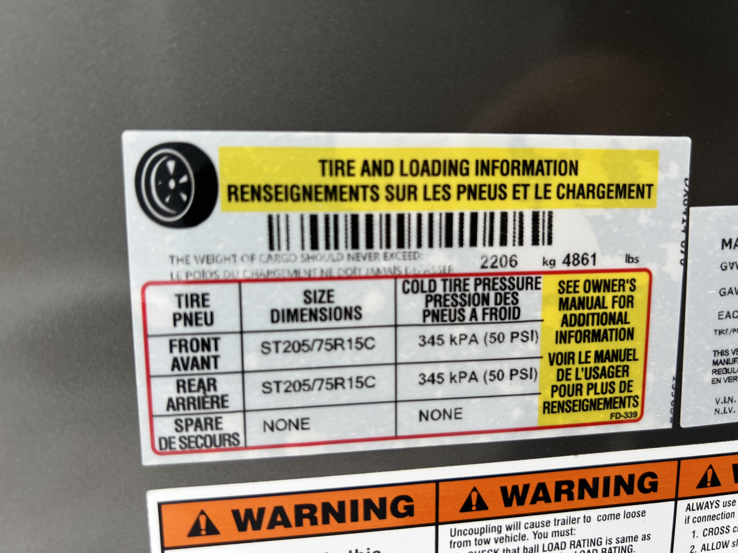 New 2026 Look Trailers 7x14 7K ST DLX BARN DOOR Cargo / Enclosed Trailer