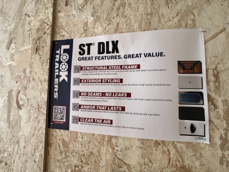 New 2026 Look Trailers 7x14 7K ST DLX BARN DOOR Cargo / Enclosed Trailer