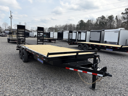 New 2026 Triple Crown 8X20 Heavy Duty Deckover Equipment Trailer, 14K GVWR