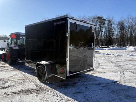 New 2026 WELLS CARGO 6x10 6'6" Interior Height Fasttrac Deluxe Cargo / Enclosed Trailer w/Ramp Door