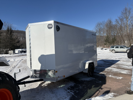 New 2026 Wells Cargo 6x12 6'6  Interior Height Fasttrac Deluxe Cargo / Enclosed Trailer w/Ramp Door