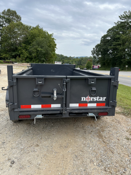 New 2026 Norstar DCB Series / 60" X 10' / 2-3,500# Electric Brake Axles / Scissor Hoist / Barn Door Rear Gates