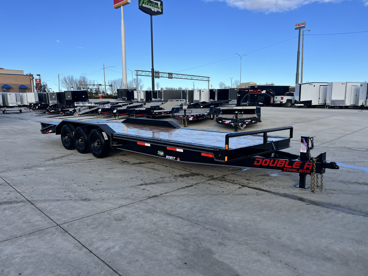 New 2026 Double A EQ217-26 Flatbed Trailer