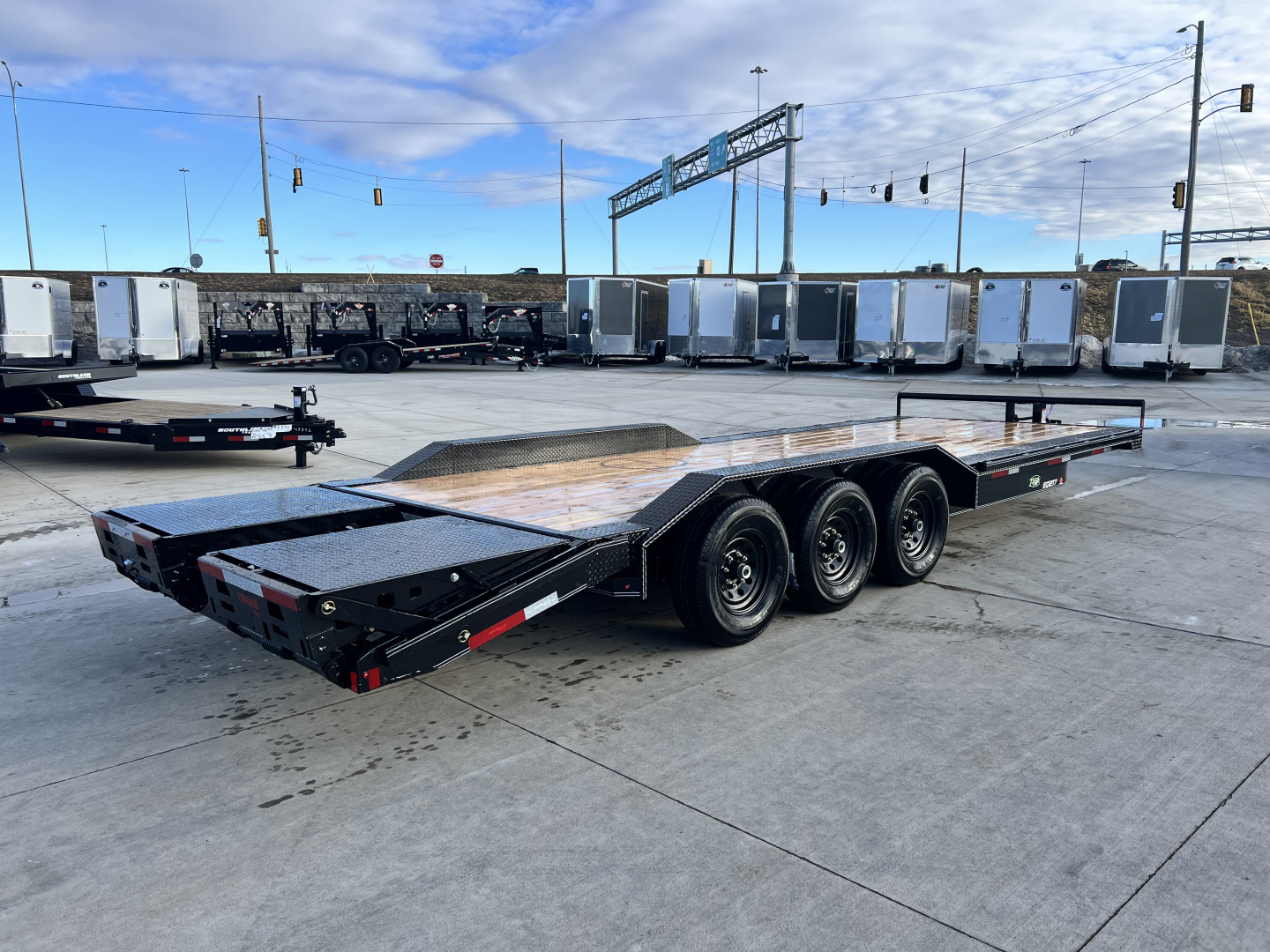 New 2026 Double A EQ217-26 Flatbed Trailer
