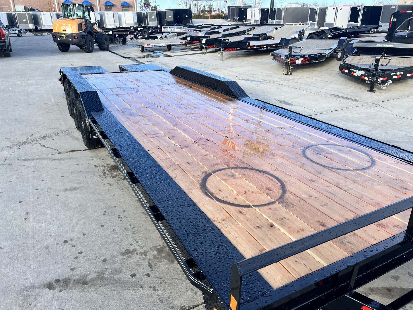 New 2026 Double A EQ217-26 Flatbed Trailer