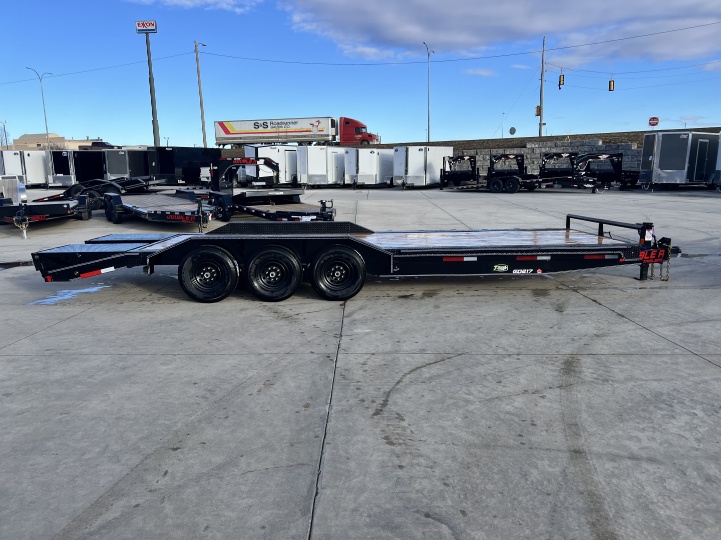 New 2026 Double A EQ217-26 Flatbed Trailer