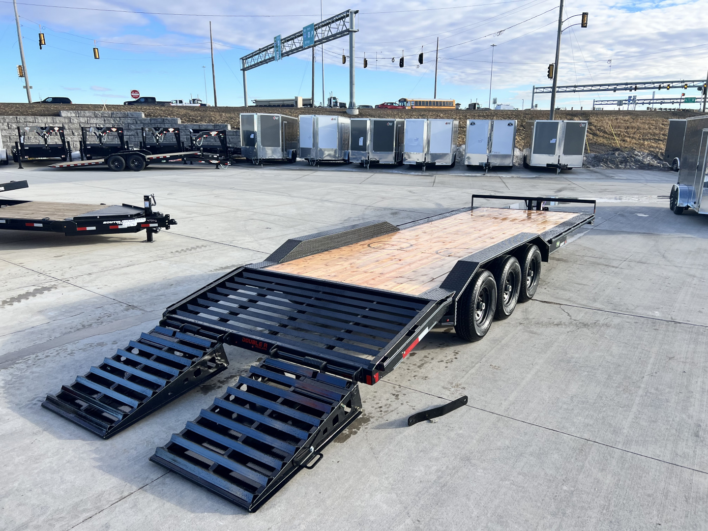 New 2026 Double A EQ217-26 Flatbed Trailer