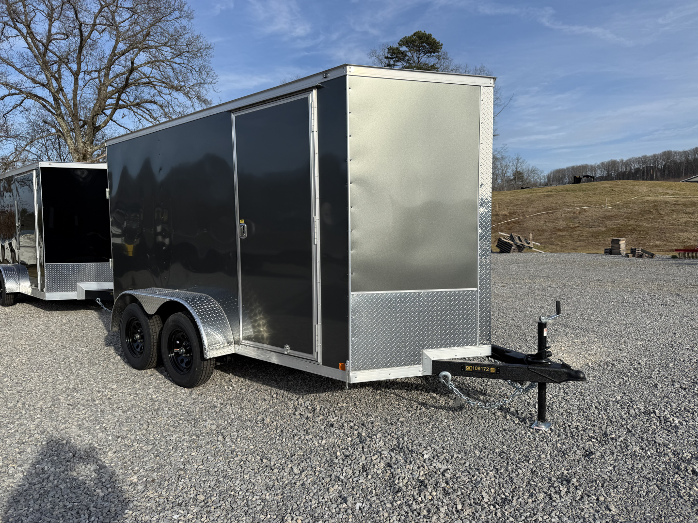 New 2026 Covered Wagon Trailers 6X12 TA Cargo / Enclosed Trailer