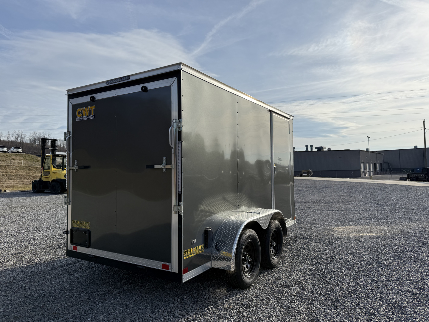 New 2026 Covered Wagon Trailers 6X12 TA Cargo / Enclosed Trailer