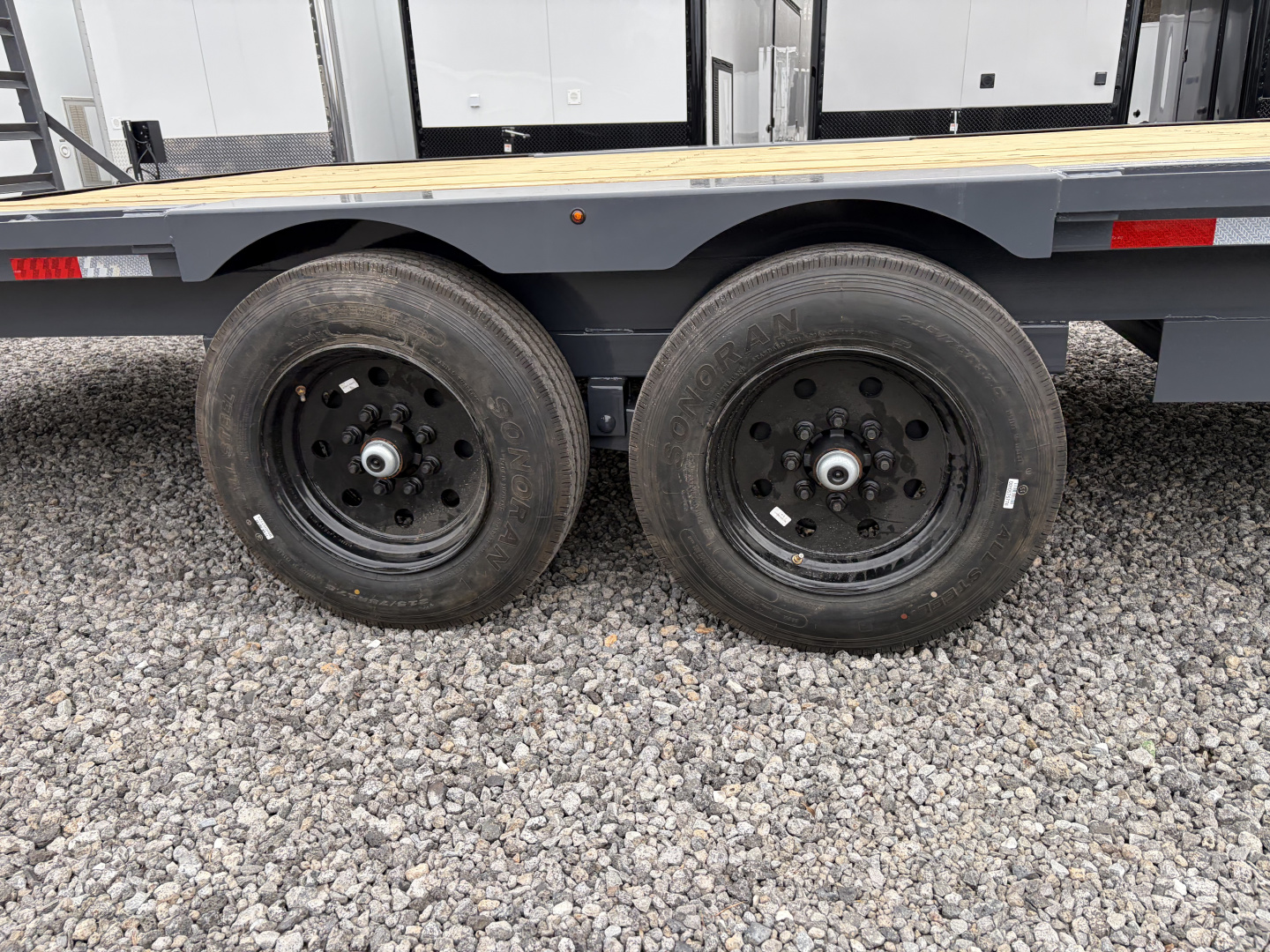 New 2026 Triple Crown 8.5x24 Heavy Duty Deckover Equipment Trailer, 16K GVWR