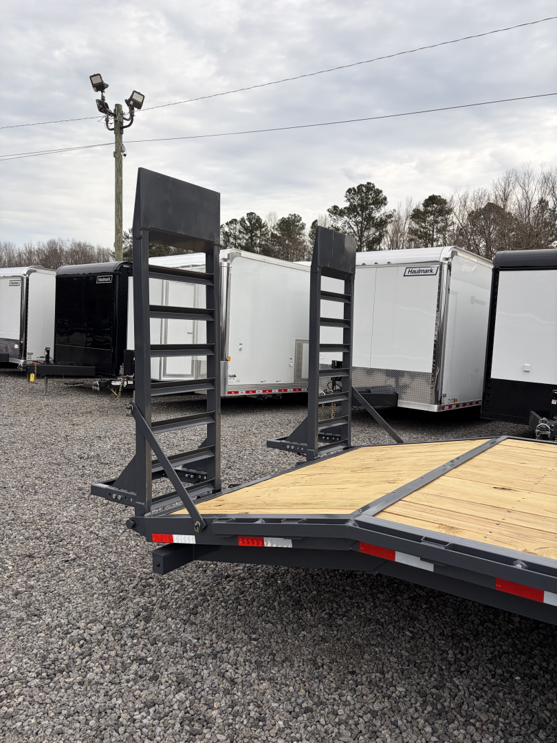 New 2026 Triple Crown 8.5x24 Heavy Duty Deckover Equipment Trailer, 16K GVWR