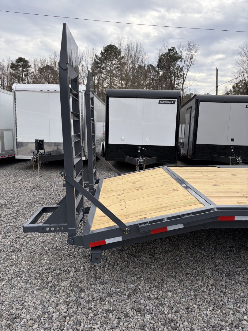 New 2026 Triple Crown 8.5x24 Heavy Duty Deckover Equipment Trailer, 16K GVWR