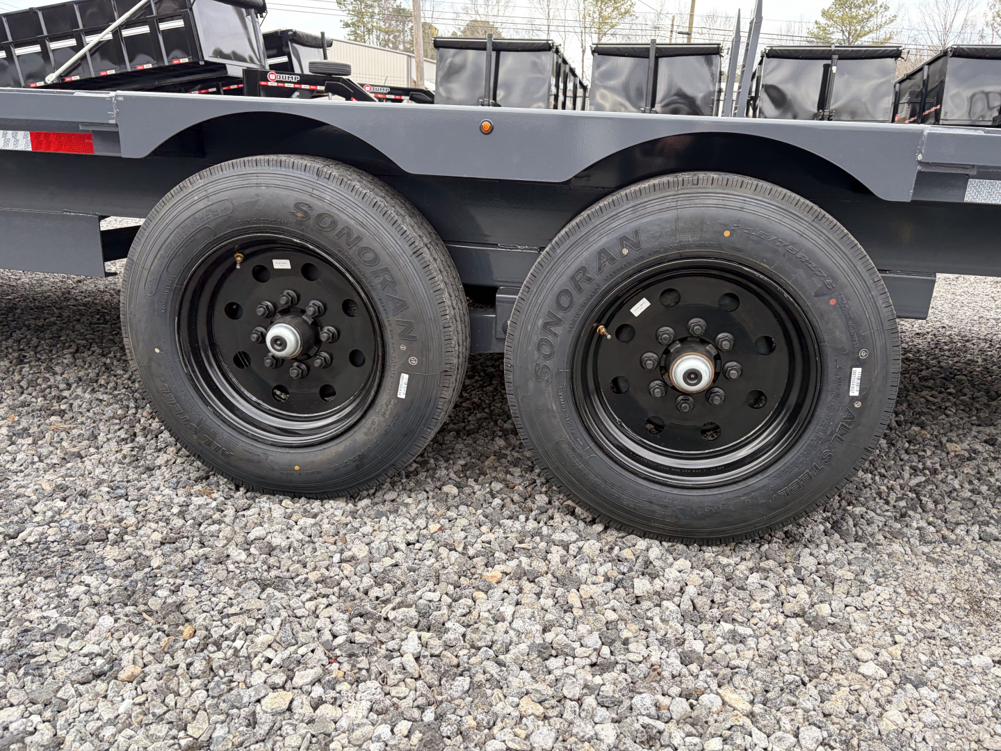 New 2026 Triple Crown 8.5x24 Heavy Duty Deckover Equipment Trailer, 16K GVWR