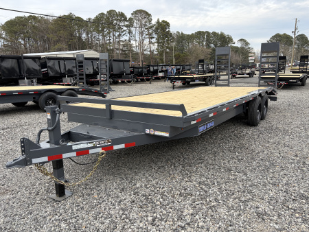 New 2026 Triple Crown 8.5x24 Heavy Duty Deckover Equipment Trailer, 16K GVWR