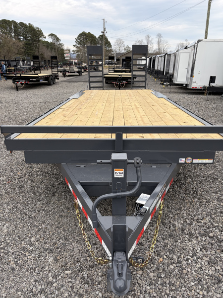New 2026 Triple Crown 8.5x24 Heavy Duty Deckover Equipment Trailer, 16K GVWR