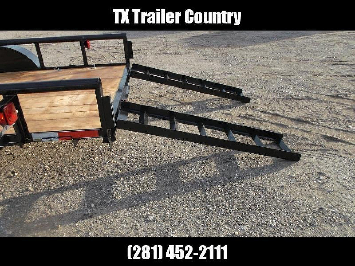 New 2026 J&C Trailers 83x16 Utility Trailer / Lowboy Trailer / 5ft Slide Out Stow Away Ramps / Heavy Duty Pipetop / Electric Brakes / 2" Bulldog Coupler