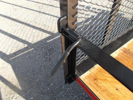 New 2026 J&C Trailers 83x16 Tandem Utility Trailer / Lowboy Trailer / 4ft Ramp Gate / 2" Bulldog Coupler