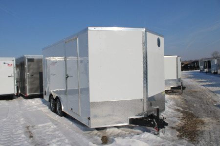 New 2026 Darkhorse Cargo 8.5 X 16 R WITH 7' INTERIOR HEIGHT STOCK ID 51977 Car Hauler